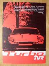 Tvr turbo original for sale  BENFLEET