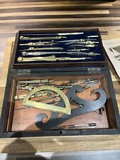 Antique draughtsman set for sale  LIVERSEDGE