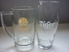 Tiger beer glasses for sale  SUTTON