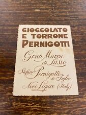 Calendarietto 1929 cioccolato usato  Ponsacco