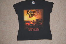 Barren Earth Fluch Von Der Red River Damen Skinny T-Shirt Neu Official Metall segunda mano  Embacar hacia Argentina