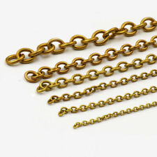 Solid brass chain for sale  Shipping to Ireland