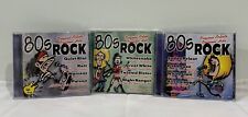 CDs 1980s Rock Original Artistas - Éxitos originales Juego de 3 discos Audio CD Prod 1998, usado segunda mano  Embacar hacia Argentina
