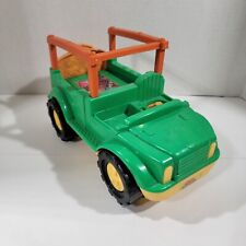 Fisher Price Little People Zoo Talkers Sound Safari Truck Jeep 1711 Tested WORKS for sale  Shipping to South Africa
