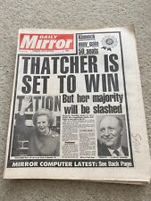 Daily mirror newspaper for sale  SKEGNESS