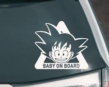 Calcomanía de vinilo a bordo para coche Dragonballz Baby Goku segunda mano  Embacar hacia Argentina