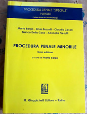 Procedura penale minorile usato  Genova