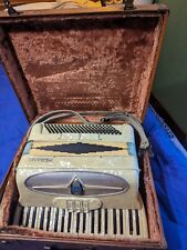 Vtg Merano Accordian, Made In Italy ,41 Keys, Leather Case, Needs Repair, Books  for sale  Shipping to South Africa