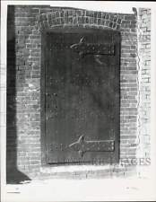 1963 Press Photo porta de aço para cela de cadeira elétrica na prisão estadual de Charleston, usado comprar usado  Enviando para Brazil