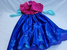 Colección Disney Vestido Frozen Princesa Ana Talla 9/10 Niñas Azul Púrpura segunda mano  Embacar hacia Mexico