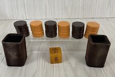 Vtg backgammon butterscotch for sale  Hamburg