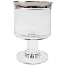 Weinglas glas platinrand gebraucht kaufen  Horst