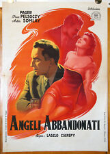 Manifesto film angeli usato  Roma