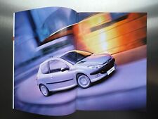 Peugeot 206 brochure for sale  GLOUCESTER