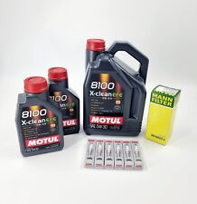 KIT DE SERVIÇO DE ÓLEO DO MOTOR M140I B58 FILTRO VELAS DE IGNIÇÃO MOTUL 5w30 340I 440I, usado comprar usado  Enviando para Brazil