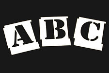 Alphabet letter stencils for sale  RIPON