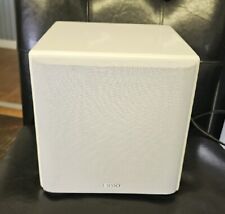 Jamo Sub 800 Powered Subwoofer Gloss White Micro Compact 800W for sale  Shipping to South Africa