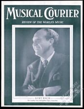 1942 Kurt Baum foto musical correio capa moldura comprar usado  Enviando para Brazil