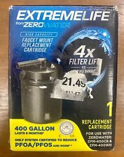 Cartucho de filtro de substituição ExtremeLife Zero montagem em torneira de água pacote com 1 comprar usado  Enviando para Brazil