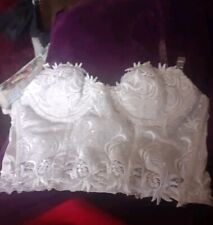 Used white lace for sale  HINCKLEY