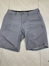 Pantalones Cortos de Tablero Anfibio Quiksilver Para Hombre Azul 38 DENTRO Y FUERA del AGUA Playa Surf segunda mano  Embacar hacia Argentina