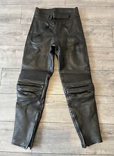 BELSTAFF LEATHER MOTORCYCLE TROUSERS Size 32" Waist 31” Inner Leg Amazing Cond! for sale  Shipping to South Africa