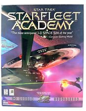 Star Trek: Starfleet Academy 1997 PC edición limitada Big Box manual en CD completo segunda mano  Embacar hacia Argentina