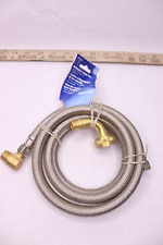 Usado, Conector Plumb Pak aço inoxidável 3/8" MIP cotovelo x Comp 72" comprar usado  Enviando para Brazil