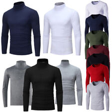 Para hombre Top Térmico Cuello de Tortuga Pullover Calce Ajustado Camiseta Mangas Largas Camiseta Inicienta , usado segunda mano  Embacar hacia Argentina