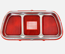 1971-73 Lanterna traseira Ford Mustang lente vermelha e transparente com moldura qualidade "segundos" comprar usado  Enviando para Brazil