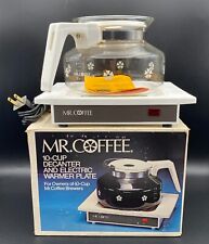 Mr Coffee WD-10 10 tazas decantador y plato calentador eléctrico nuevo caja abierta segunda mano  Embacar hacia Argentina