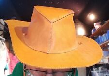 Leather cowboy hat for sale  CHEPSTOW