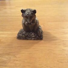 Raccoon pewter figurine for sale  Norristown