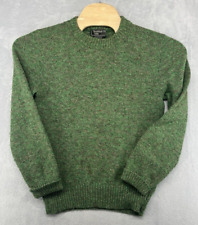 Vintage Bernette Scottish Isle Sweater Men's S Green Nordic Wool Blend Ski USA for sale  Shipping to South Africa