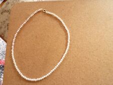 Halskette weiße perlen gebraucht kaufen  Hermaringen