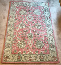 pile wool beige rug 100 for sale  Palm Harbor