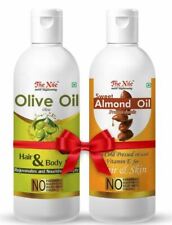 150 mlEl Nilo 100% puro aceite de oliva natural para el cuerpo, aceite para el cabello + aceite de almendras dulces segunda mano  Embacar hacia Argentina