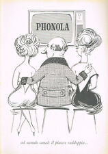 Pubblicità 1962 phonola usato  Imperia