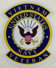 US Navy Vietnam Veteran Sticker Waterproof New D212 for sale  Shipping to South Africa