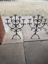 wrought iron 12 candle holder for sale  Norman