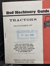 Red tractor machinery for sale  HITCHIN