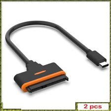 Usado, Cable SATA a USB C USB 3.1 tipo C a 2.5"" SATA III SSD segunda mano  Embacar hacia Mexico