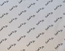 Printed greaseproof paper for sale  UK