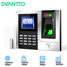 Reloj de tiempo de huellas dactilares Svantto automático de entrada y salida para empleados de oficina segunda mano  Embacar hacia Argentina