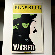 Wicked 2006 playbill for sale  Forest Hills
