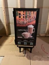 Bunn HC-3-Black Frame, 3-Flavor Dispenser Cappuccino Machine Used Sold as is for sale  Avon
