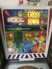 Cross town pinball for sale  WITHAM