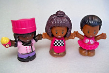 Fisher Price Little People Barbie Czarne włosy Afroamerykanin Szef kuchni Baleriny Nowe, używany na sprzedaż  Wysyłka do Poland
