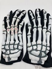 Skeleton spooky gloves for sale  Alexandria