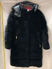 quilted black long coat for sale  Detroit
